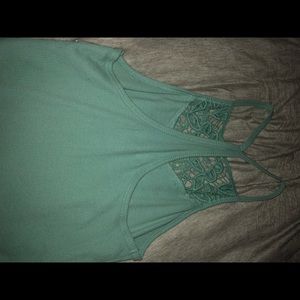 Turquoise Tank top